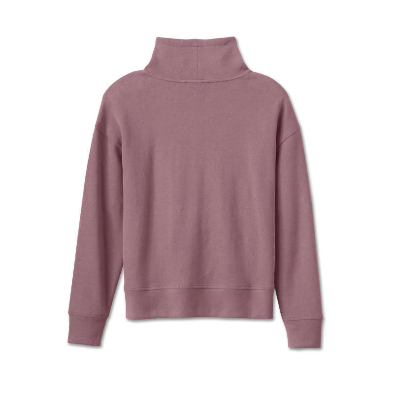 Women's Bar & Shield Funnel Neck Pullover - XL