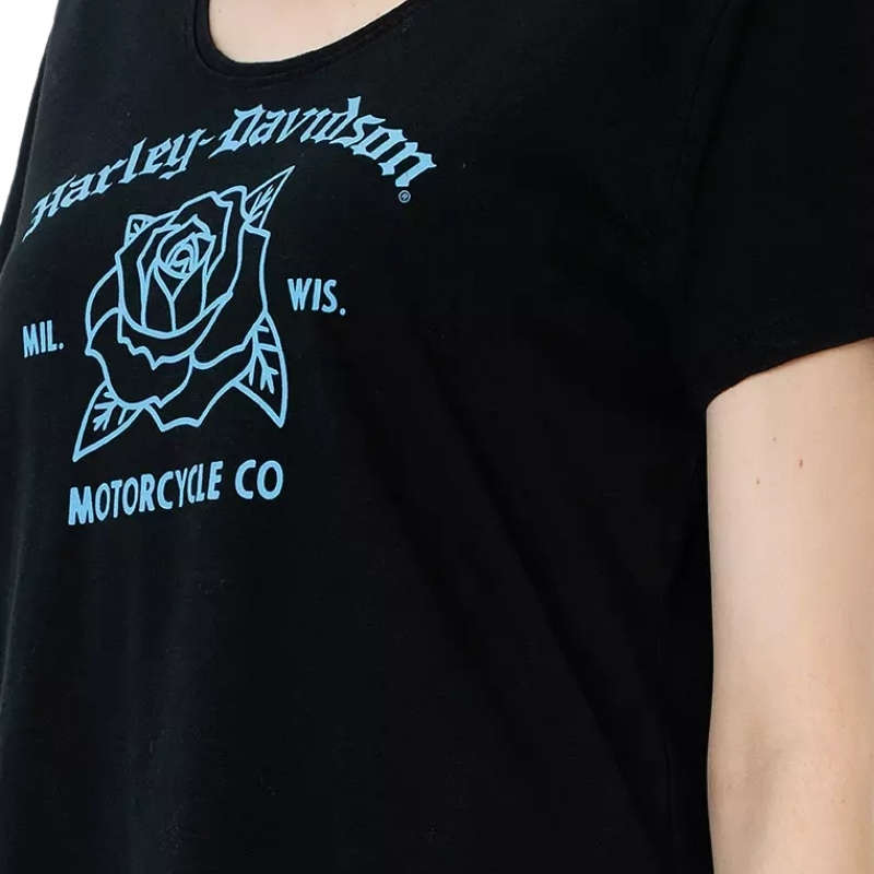 Women's United V-Neck Rosebud Tee - XS