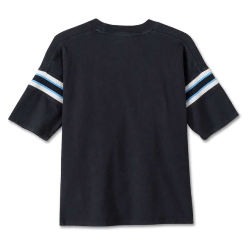 Women's Old English Rose Boxy Tee - M
