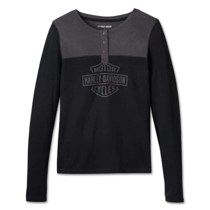 Women's Timeless Long Sleeve Henley - M