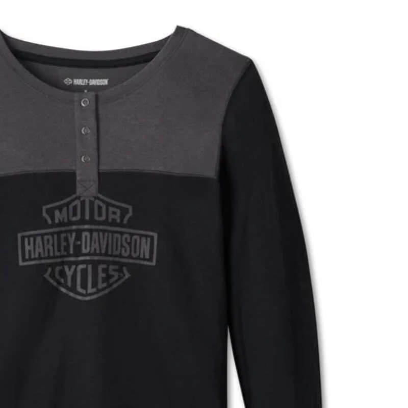 Women's Timeless Long Sleeve Henley - M