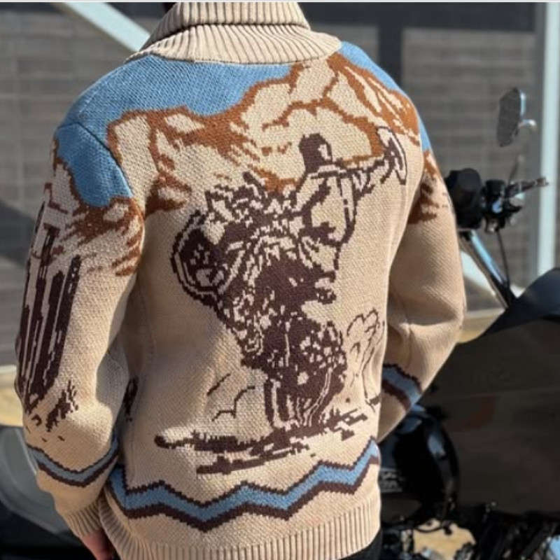 Cowboy Cardigan - XL