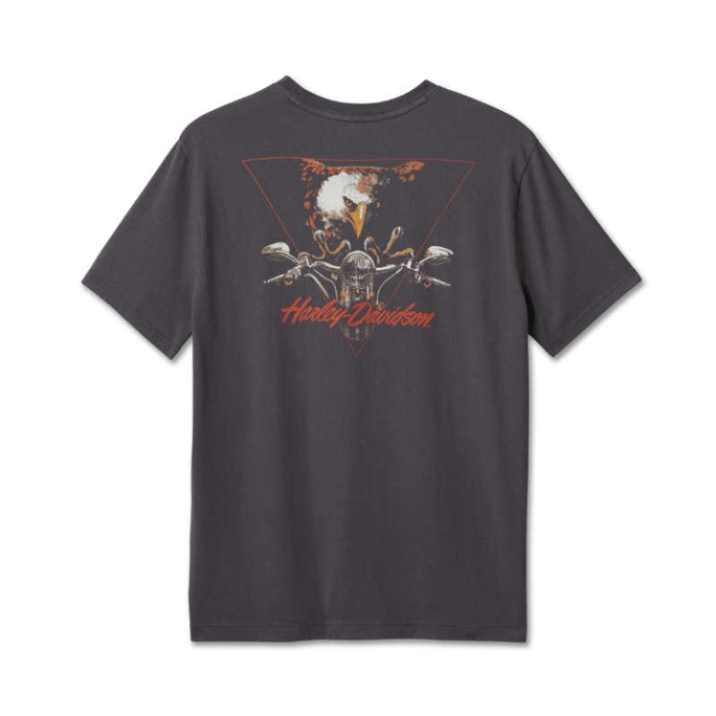 Men's V-Twin Eagle Graphic Tee - XL