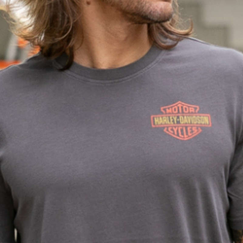 Men's V-Twin Eagle Graphic Tee - XL