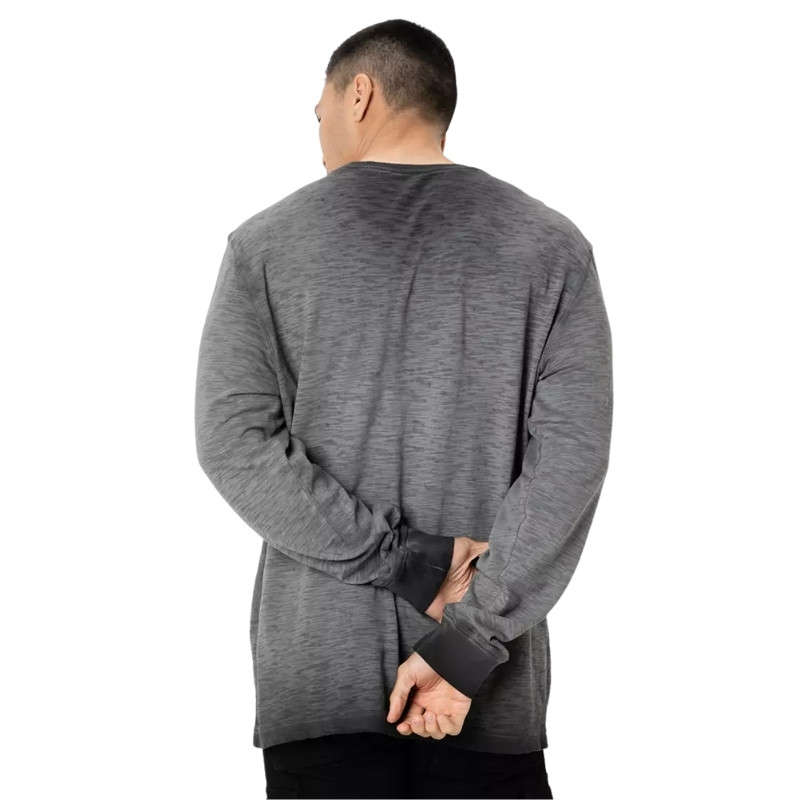 Men's Oil Can Slub Long Sleeve Tee - M