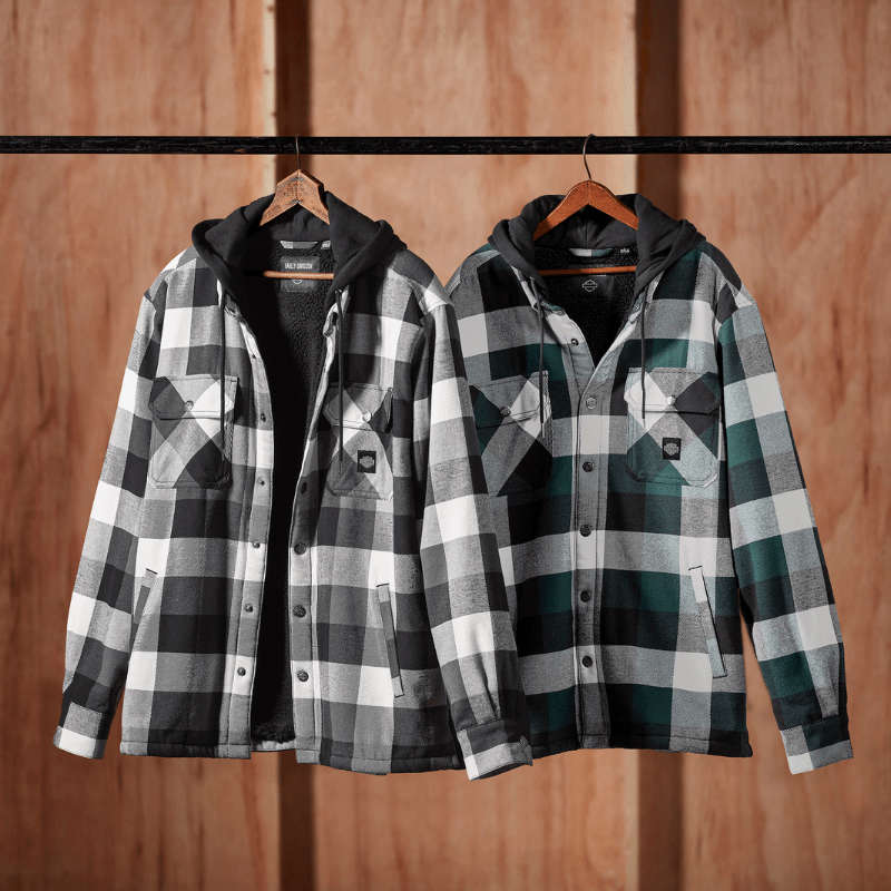 Traveler Hooded Shirt Jacket - M