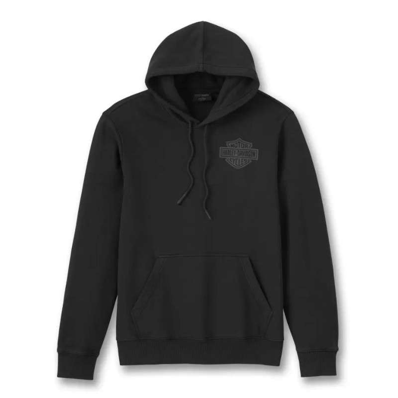 Eagle Soars Alone Slub Hoodie - 2XL