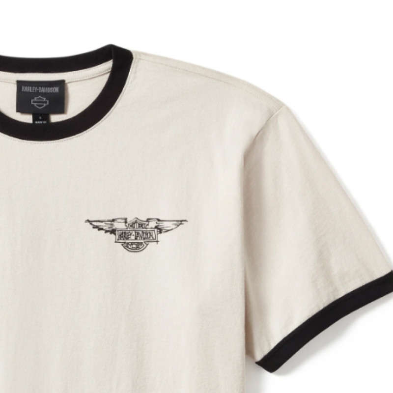 Willie G Sketch Art Ringer Tee - XS