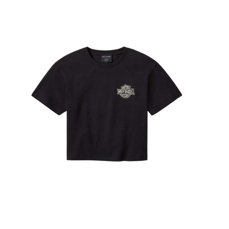 Women's In the Wind Rider Sketch Art Boxy Tee - XL