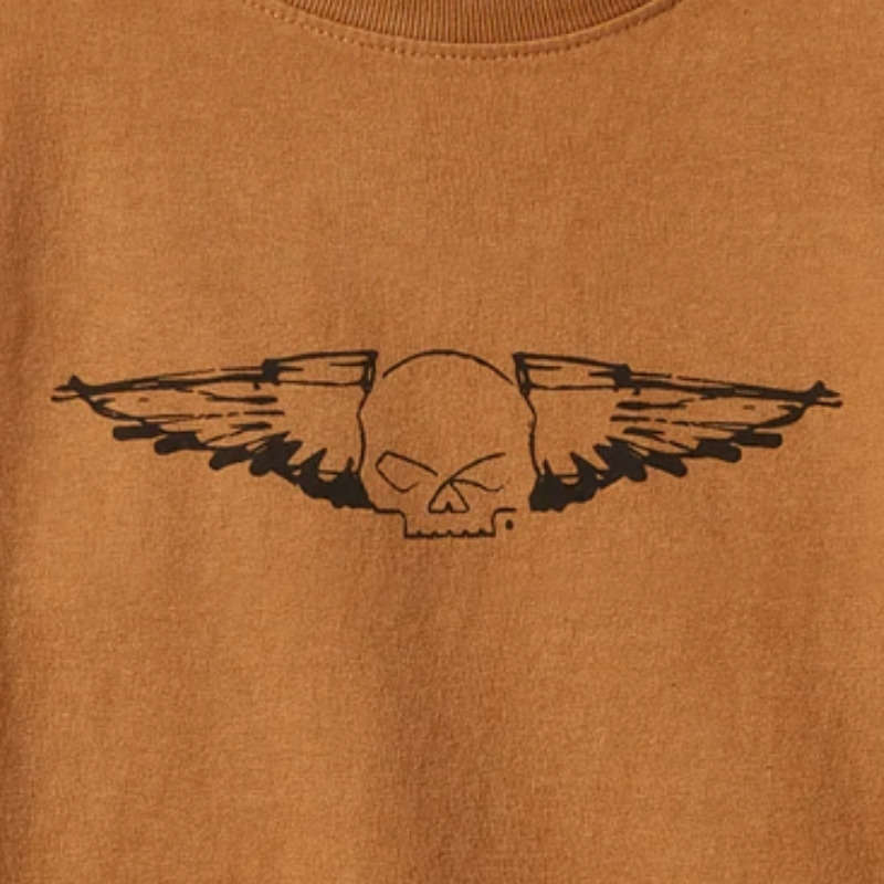 Willie G Circle Skull Sketch Art Short Sleeve - S