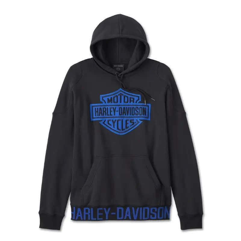 Men's Start Your Engines Bar & Shield Hoodie - S