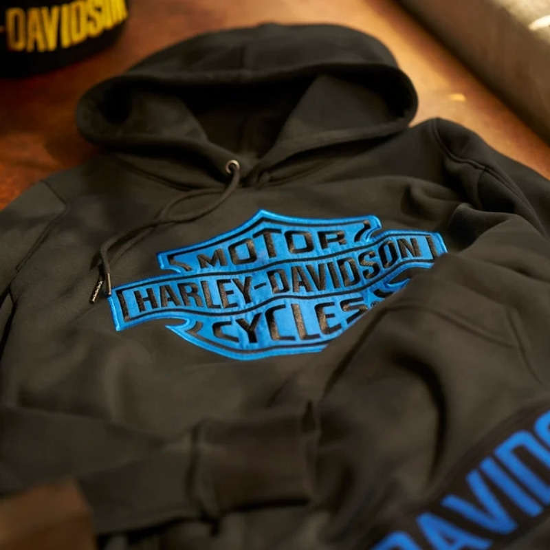 Men's Start Your Engines Bar & Shield Hoodie - S