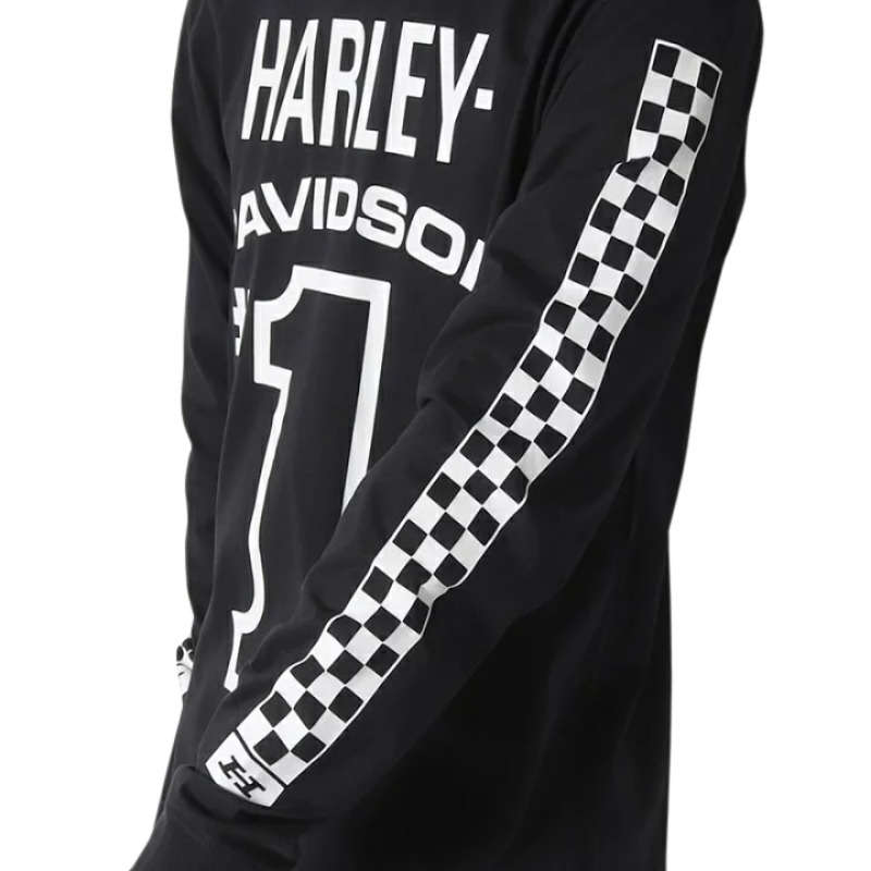 Men's #1 Racing Long Sleeve Tee - 4XL