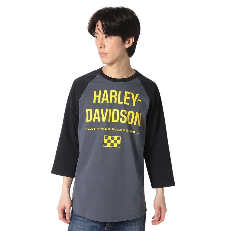 Men's Throttle Back 3/4 Sleeve Tee - XL