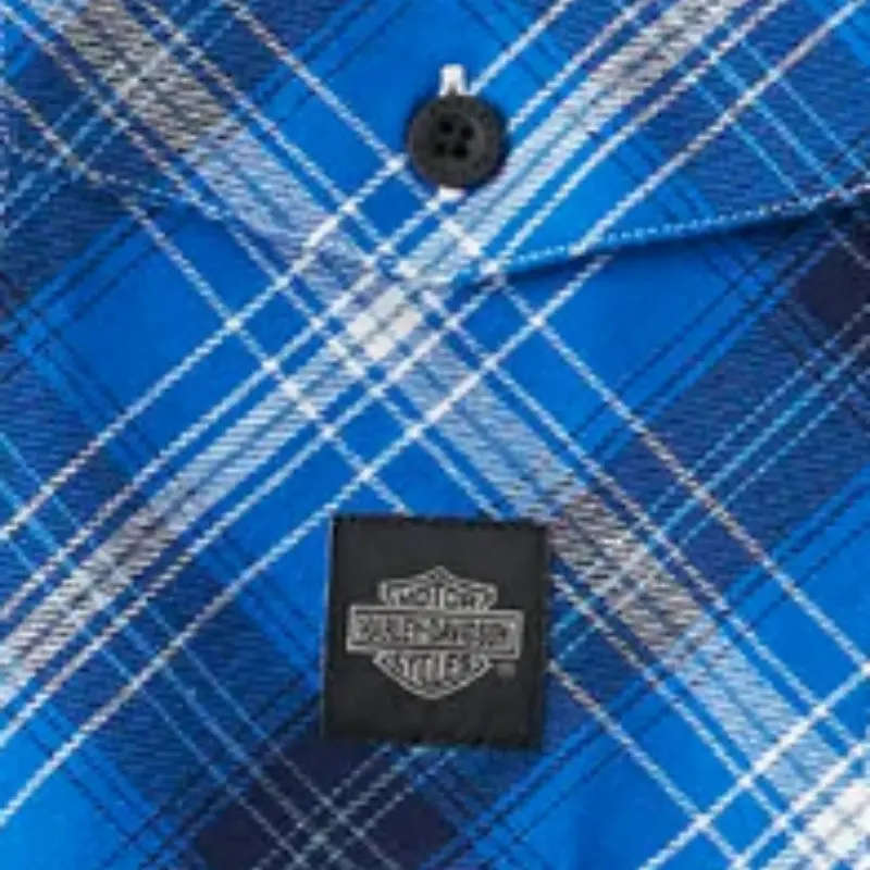 Men's Backing It In Short Sleeve Plaid Shirt - M