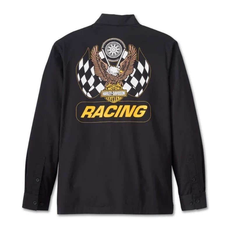 Men's Trophy Long Sleeve Mechanic Shirt - 4XL