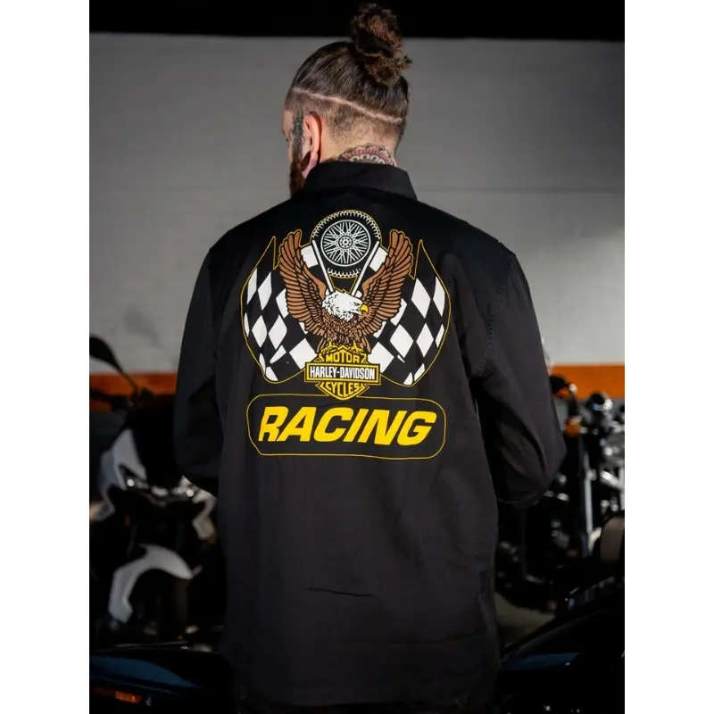 Men's Trophy Long Sleeve Mechanic Shirt - 4XL
