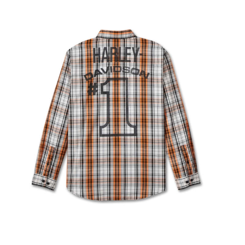 Men's #1 Racing Performance Long Sleeve Shirt - L