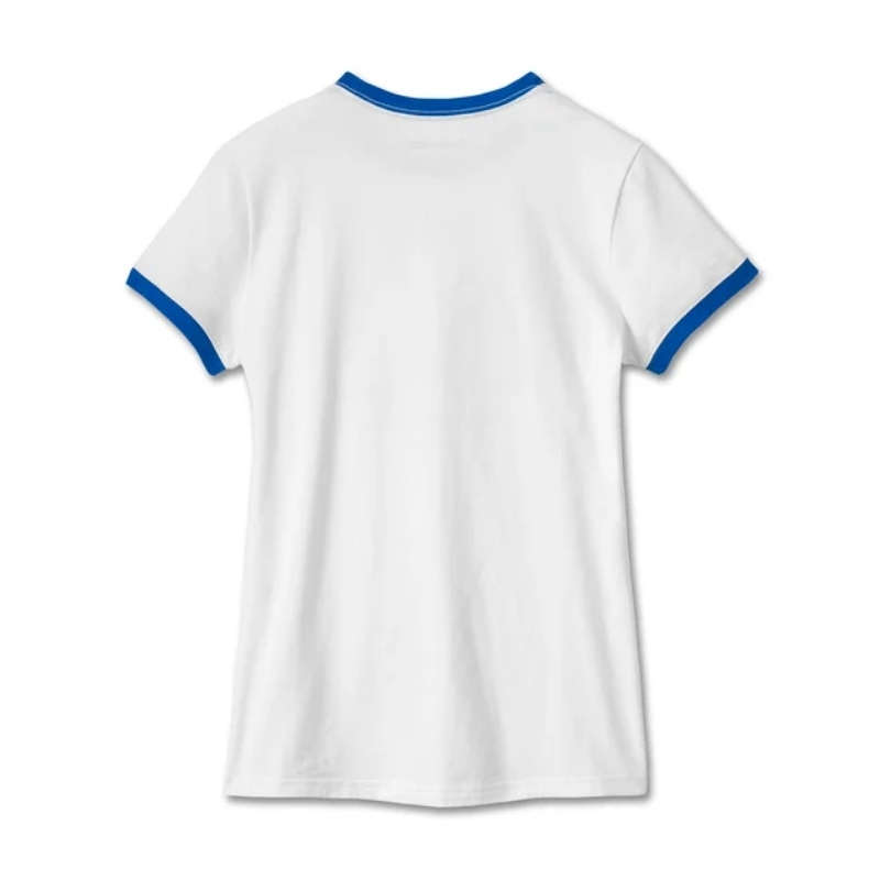 Women's Lowside Ringer Tee - M