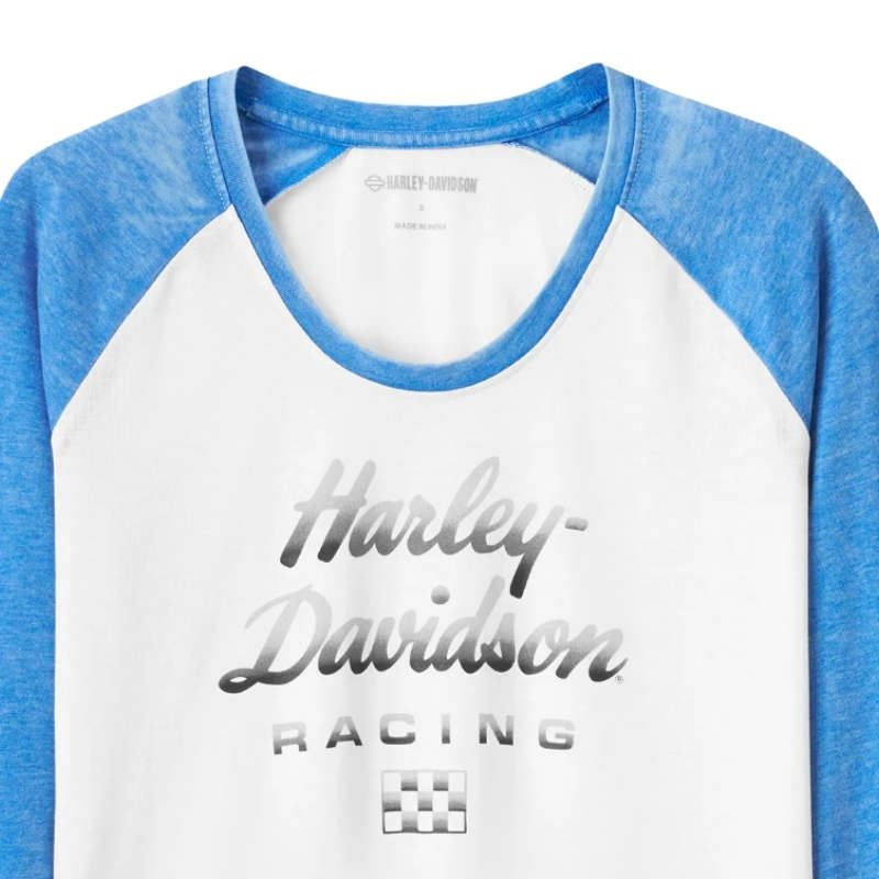 Women's Burnout Raglan Top - XL