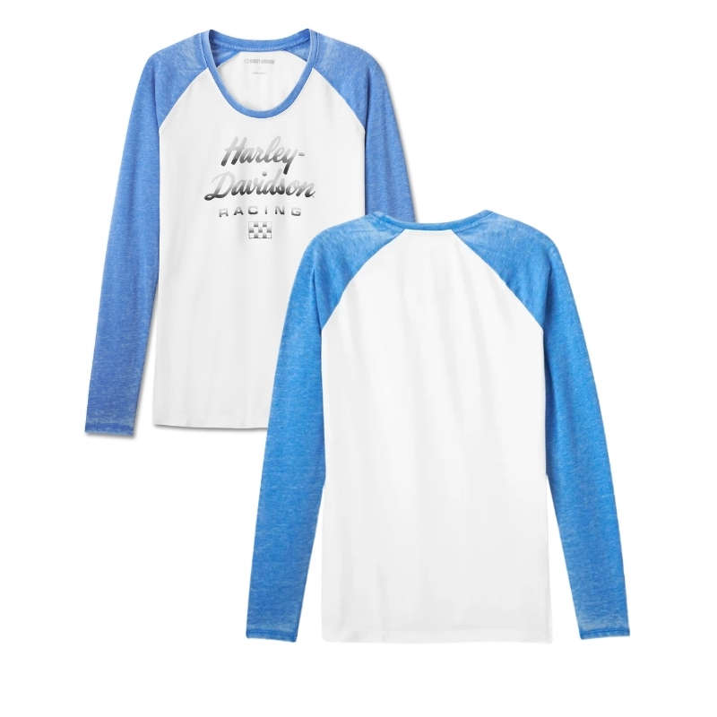 Women's Burnout Raglan Top - XL