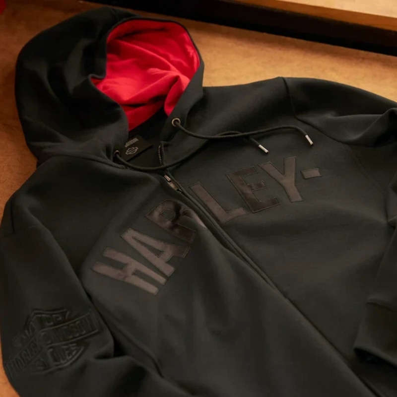 Men's Charred Up Zip-Up Hoodie - XL