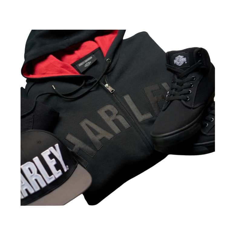 Men's Charred Up Zip-Up Hoodie - XL