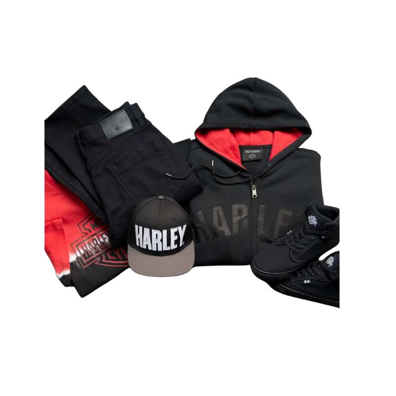Men's Charred Up Zip-Up Hoodie - XL