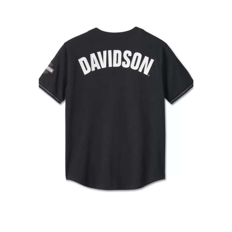 Men's Smokin' Baseball Jersey - L