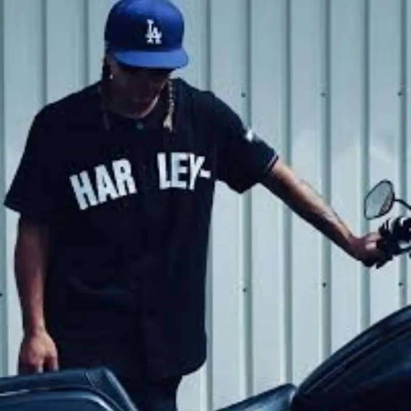 Men's Smokin' Baseball Jersey - L