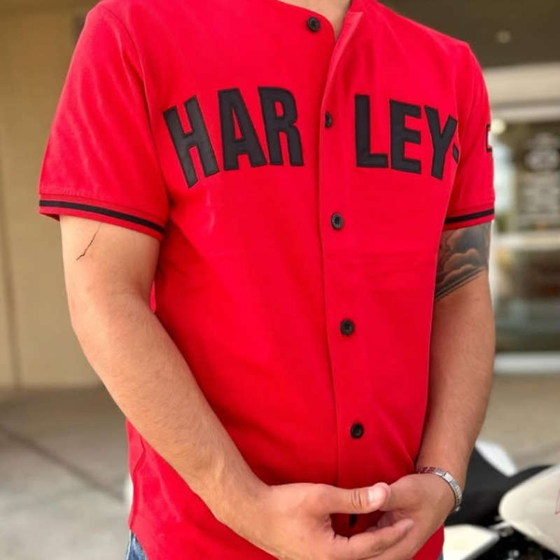 Men's Smokin' Baseball Jersey - 2XL