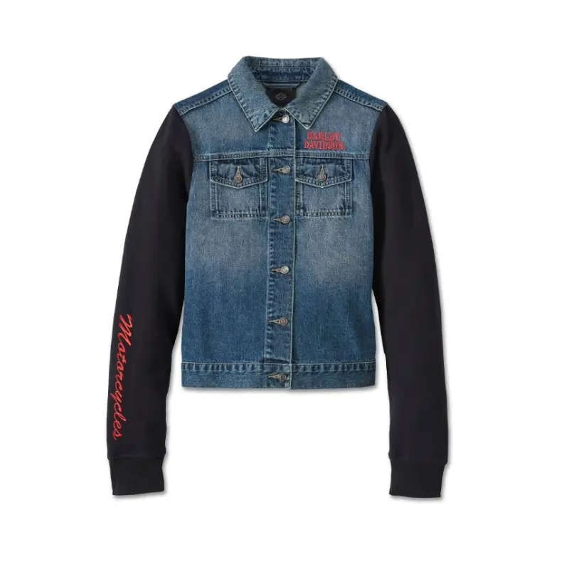 Women's Crimson Bird Jean Jacket - 1W