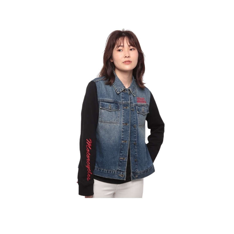 Women's Crimson Bird Jean Jacket - 1W