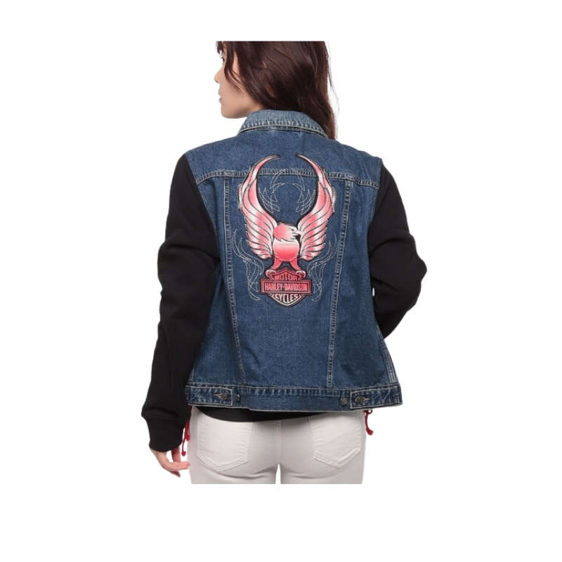 Women's Crimson Bird Jean Jacket - 1W