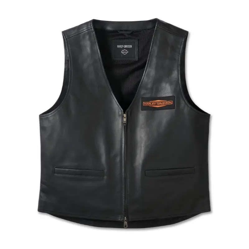 City Limits Leather Vest - 2XL