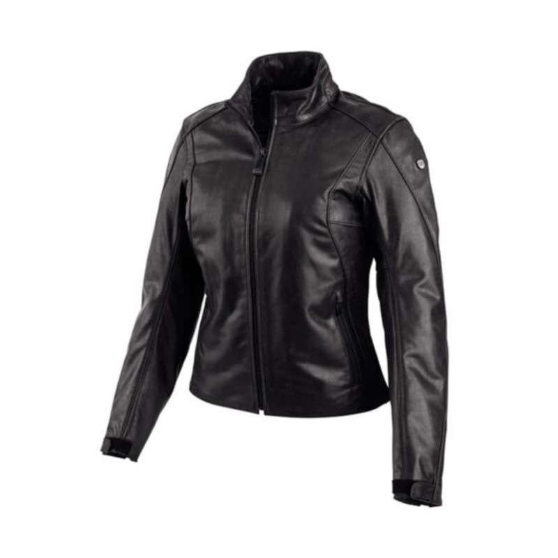 Womens Monovale Leather Jacket - S
