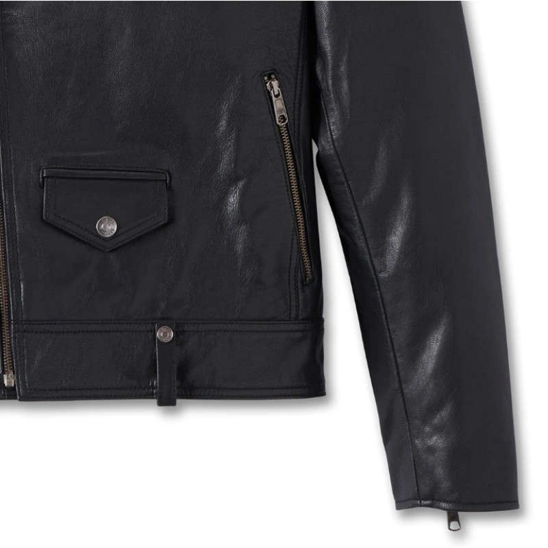 Men's Motorbreath Leather Jacket - 3XL