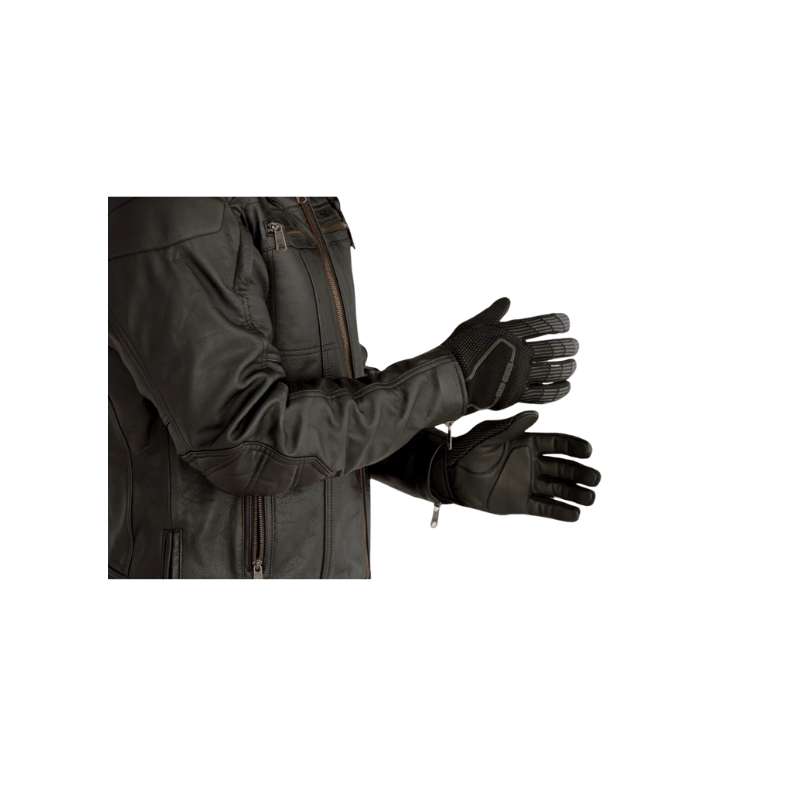 Mens H-D Dyna Knit Riding Gloves - XL