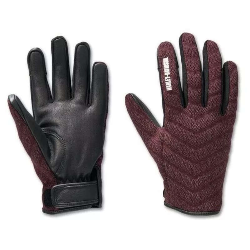 Women's H-D Dyna Knit Riding Gloves - L