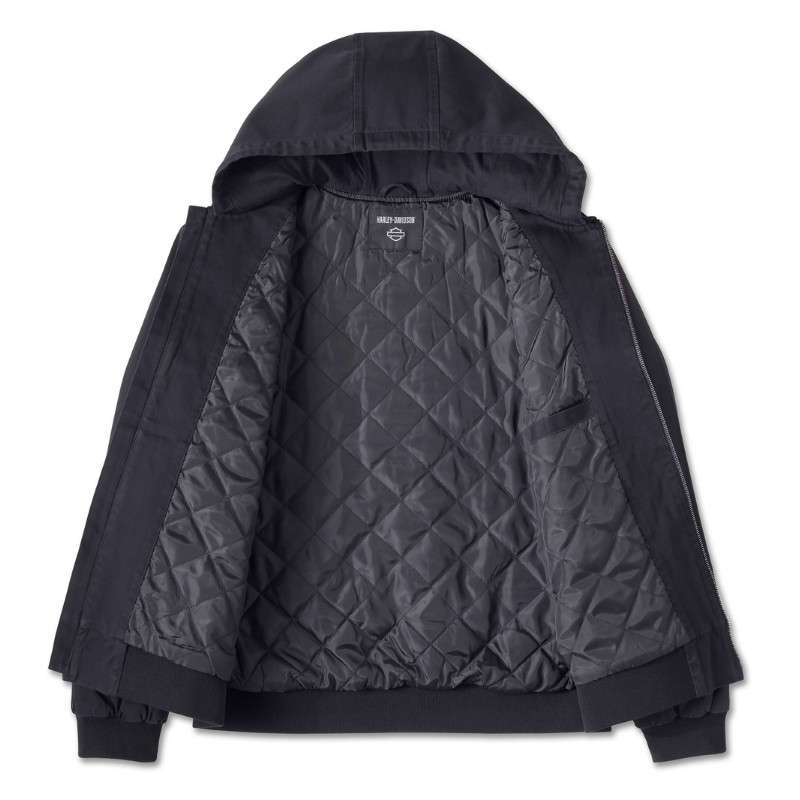 Bar & Shield Workwear Hooded Jacket - S
