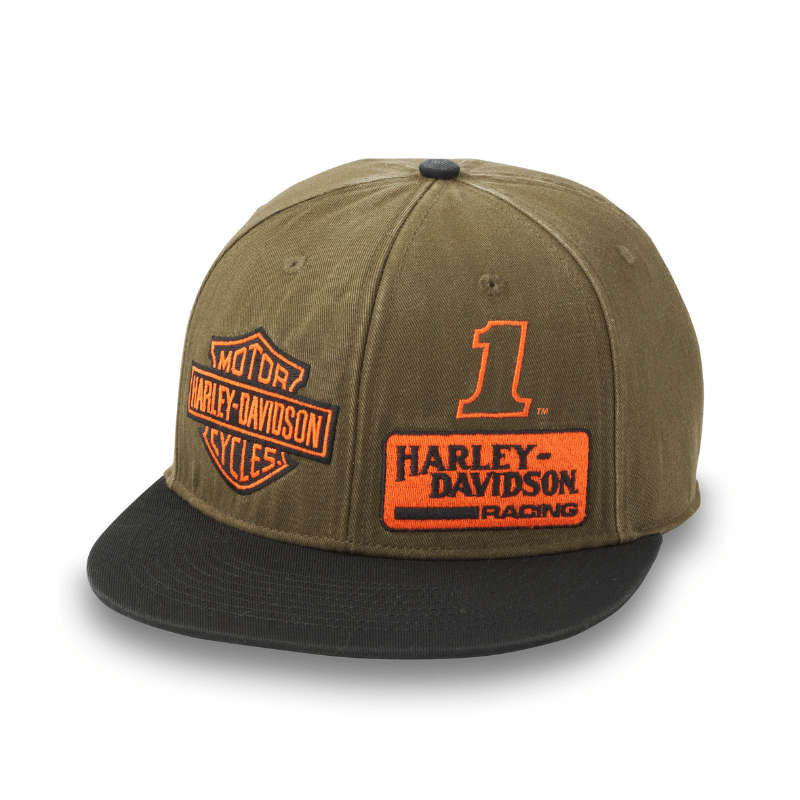 The Grid Fitted Cap - XS