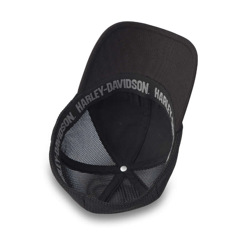 H-D Oil Can Bar & Shield Stretch-Fit Cap - M