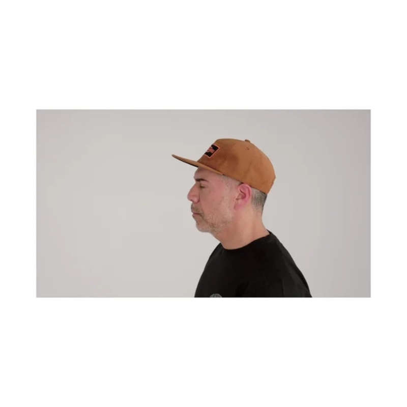 Stacked Bar & Shield 5-Panel Cap