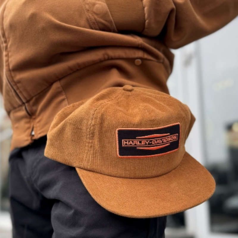 Stacked Bar & Shield 5-Panel Cap