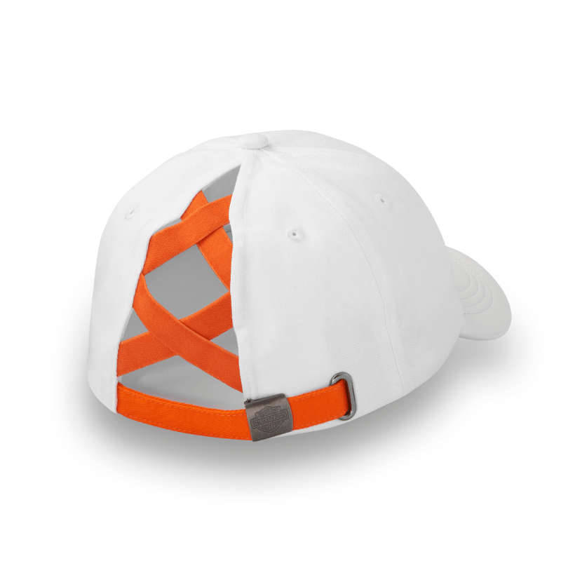 Stack Bar & Shield Ponytail Cap