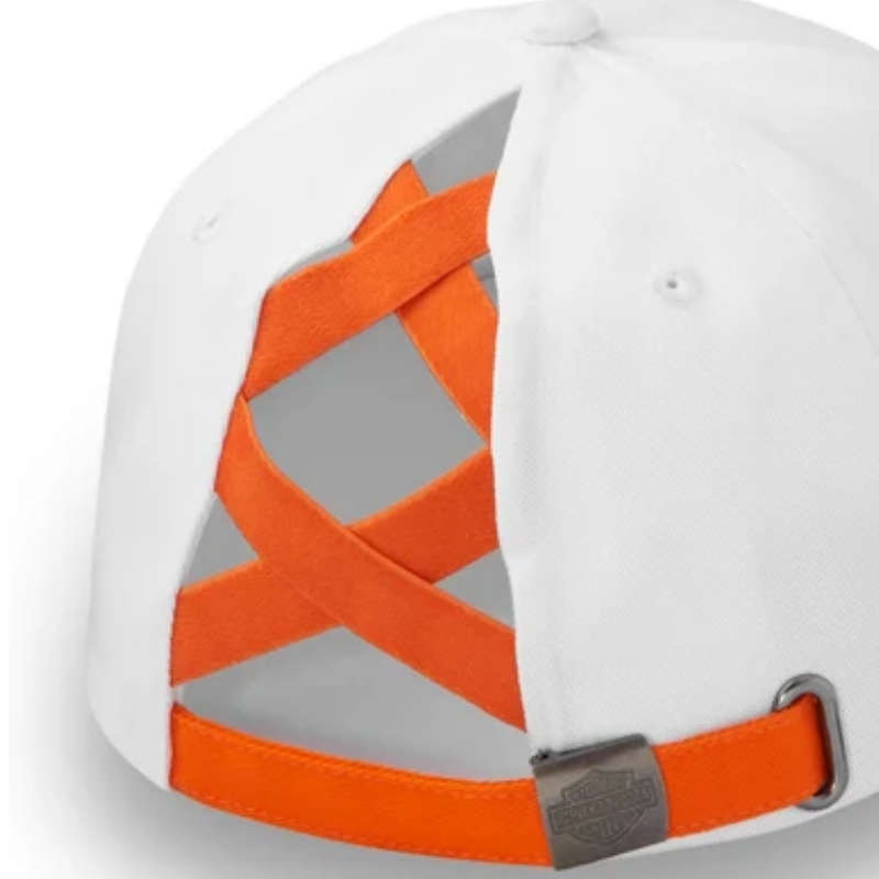 Stack Bar & Shield Ponytail Cap