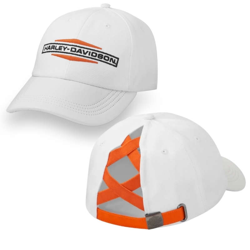 Stack Bar & Shield Ponytail Cap