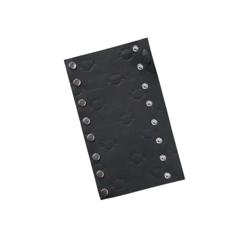 Bar & Shield Leather Ponytail Wrap