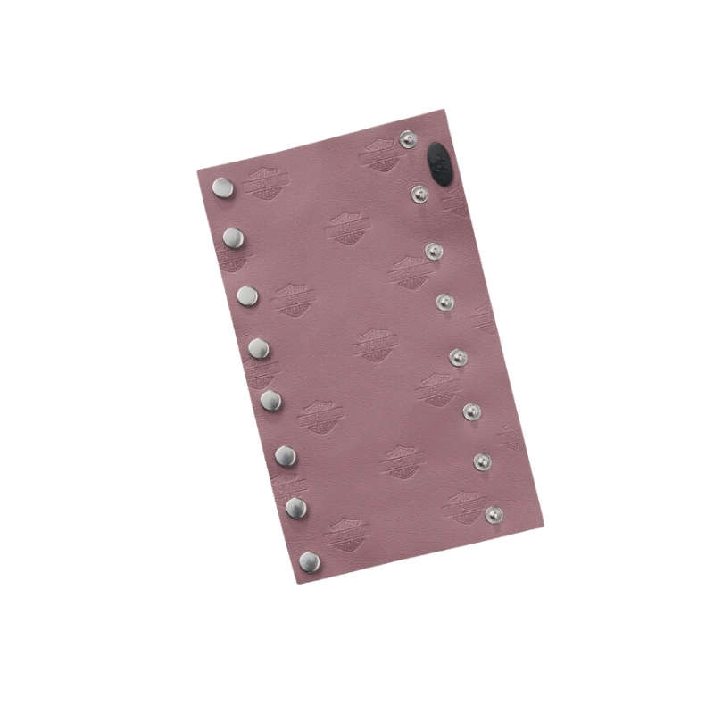 Bar & Shield Leather Ponytail Wrap