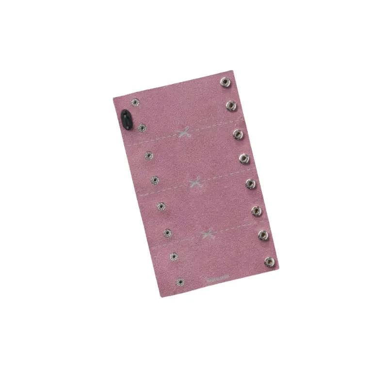 Bar & Shield Leather Ponytail Wrap